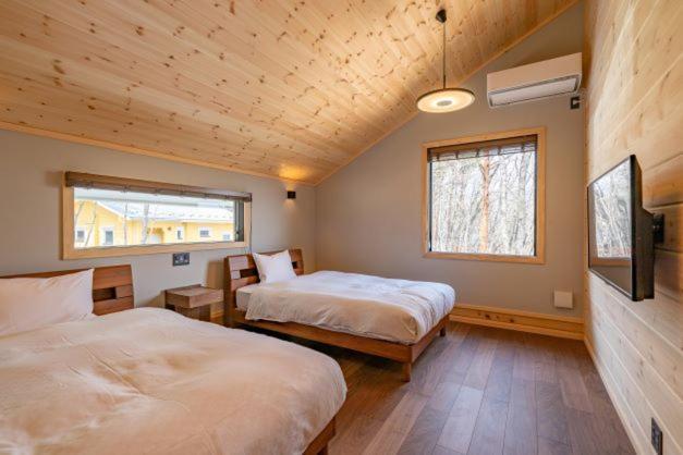 Villa エンゼルフォレスト白河高原 à Hadori Extérieur photo
