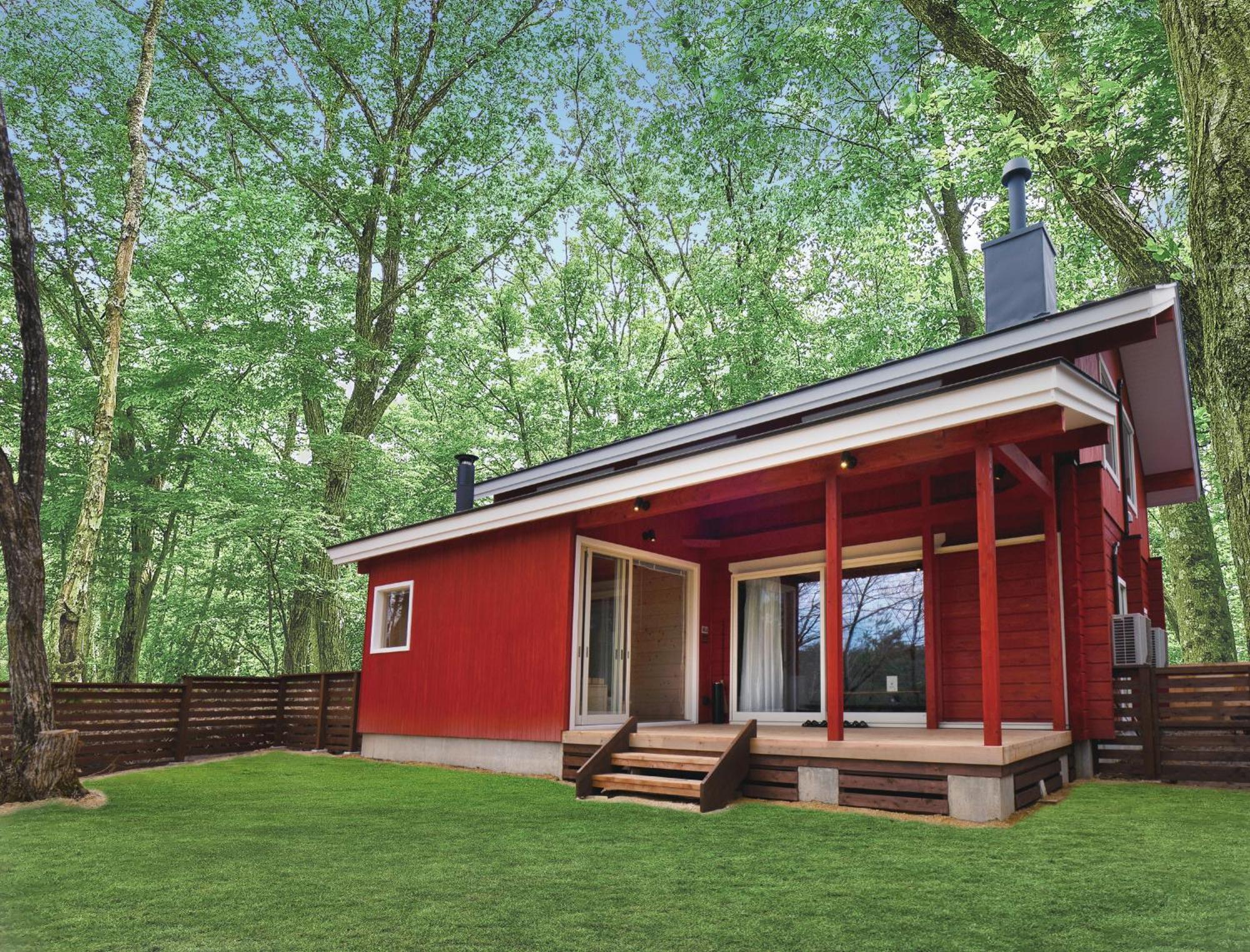 Villa エンゼルフォレスト白河高原 à Hadori Extérieur photo